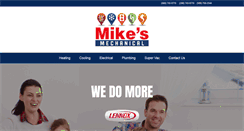 Desktop Screenshot of mikesheatair.com